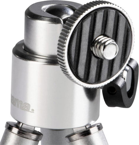 Hama Mini állvány 1/4 col Munkamagasság=14 - 21 cm Ezüst Gömbfej 2. kép