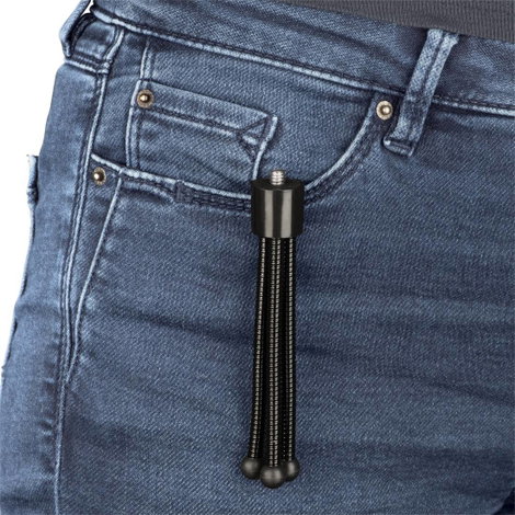 Hama Mini állvány 1/4 col Munkamagasság=7 - 10 cm Fekete Okostelefonokhoz és GoPro-hoz 3. kép