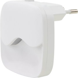 Ansmann NL10AC 1600-0406 Éjszakai fény, Fali lámpa Íves LED Melegfehér Fehér