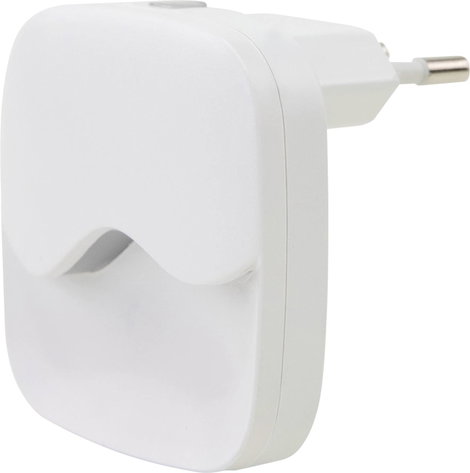 Ansmann NL10AC 1600-0406 Éjszakai fény, Fali lámpa Íves LED Melegfehér Fehér