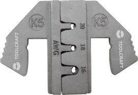 TOOLCRAFT PLE-0K5 TO-6897543 Krimpelő betét német Alkalmas márka TOOLCRAFT PZ-500