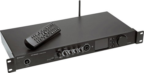 Omnitronic DJP-900NET Nagy teljesítményű erősítő RMS teljesítmény kimeneti csatornánként 4 Ohm-nál: