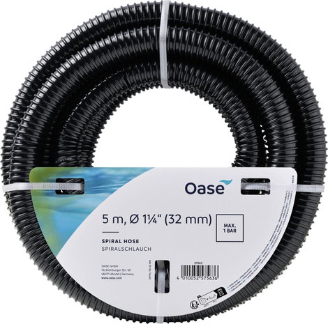 Oase 57563 Spiráltömlő (Ø) 32 mm 5 m