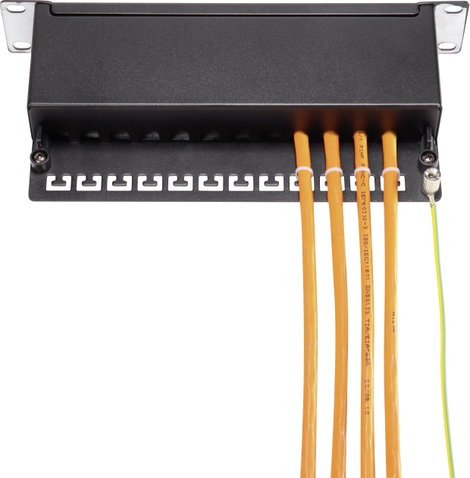 Renkforce Hálózati patchpanel 254 mm (10) CAT 6 1 ME 2. kép