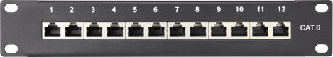 Renkforce Hálózati patchpanel 254 mm (10) CAT 6 1 ME 5. kép