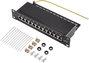Renkforce Hálózati patchpanel 254 mm (10) CAT 6 1 ME 7. bélyegkép