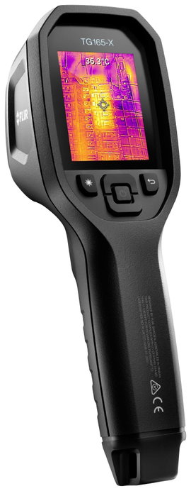 Hőkamera beépített kamerával -25...+300°C 80 x 60 pixel 8.7 Hz, FLIR TG165-X MSX