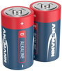 Góliátelem Ansmann LR20 Red-Line Alkáli mangán 1.5 V 2 db 4. bélyegkép