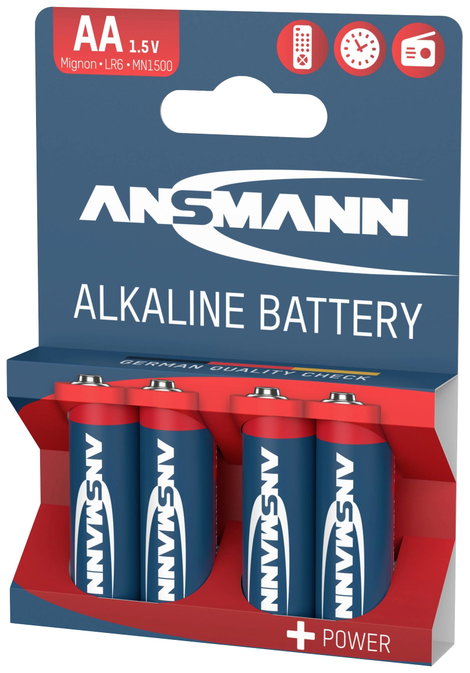 Ansmann LR06 Red-Line Ceruzaelem Alkáli mangán 1.5 V 4 db 3. kép