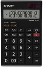 Sharp EL-125T Asztali számítógép Napenergiával üzemeltetett, Elemekről üzemeltetett Fekete Kijelző ( 2. bélyegkép