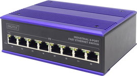 Digitus DN-650105 Ipari Ethernet switch 5 port 10 / 100 MBit/s