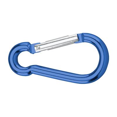 dörner + helmer 4815704 Rögzítő horog alumínium kék eloxált 60 mm 20 db