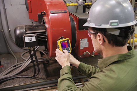 Fluke FLK-TIS55+ 9HZ Hőkamera -20 - +550 °C 9 Hz 7. kép