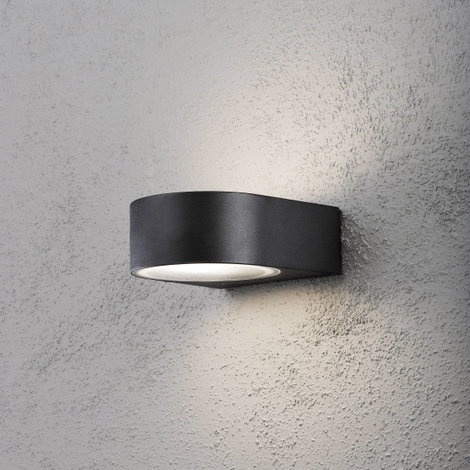 Kültéri fali lámpa E27 max. 40 W, fekete, Konstsmide Teramo 7510-750
