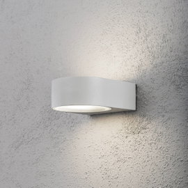 Konstsmide Teramo 7510-300 Kültéri fali lámpa Energiatakarékos lámpa, LED E27 40 W Szürke