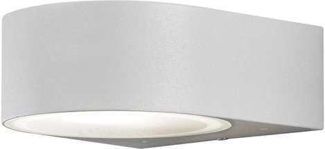 Konstsmide Teramo 7510-300 Kültéri fali lámpa Energiatakarékos lámpa, LED E27 40 W Szürke 2. kép