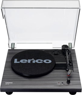 Lenco LS-10 Lemezjátszó Ékszíjhajtás Fekete