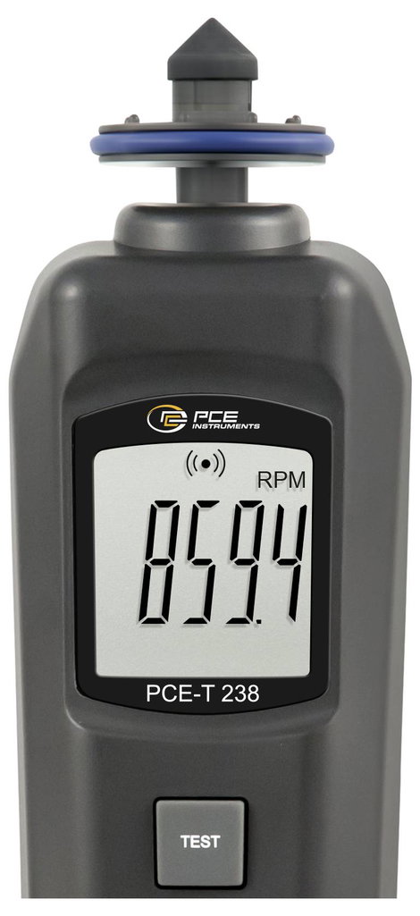 PCE Instruments PCE-T 238 Fordulatszámmérő 0.5 - 19999 fordulat/perc 5 - 99999 fordulat/perc 5. kép