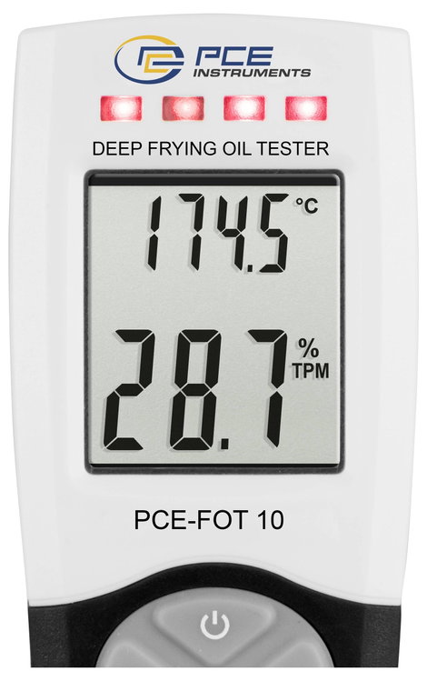 PCE Instruments PCE-FOT 10 Olajsütő olaj teszter 30 - 200 °C IP65 2. kép