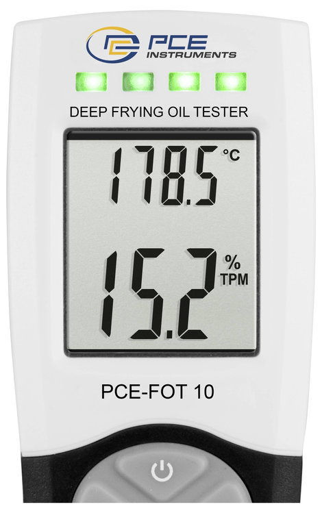 PCE Instruments PCE-FOT 10 Olajsütő olaj teszter 30 - 200 °C IP65 3. kép