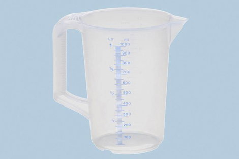 Hünersdorff 936000 Mérőpohár 1000 ml Polipropilén (PP)