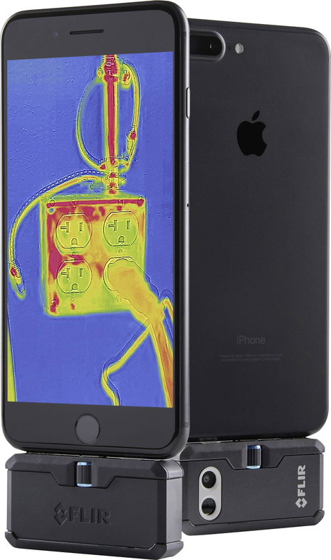 FLIR ONE PRO iOS Lightning Mobiltelefon hőkamera -20 - +400 °C 160 x 120 Pixel 8.7 Hz 10. kép