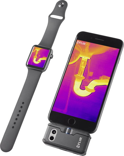 FLIR ONE PRO iOS Lightning Mobiltelefon hőkamera -20 - +400 °C 160 x 120 Pixel 8.7 Hz 12. kép