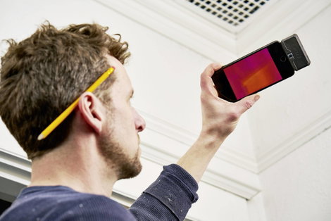 FLIR ONE PRO iOS Lightning Mobiltelefon hőkamera -20 - +400 °C 160 x 120 Pixel 8.7 Hz 9. kép