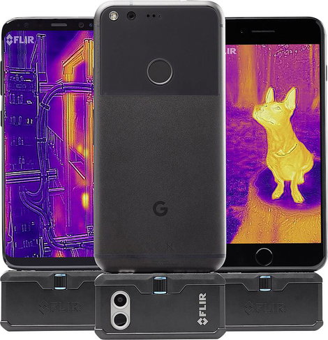 FLIR ONE PRO Android USB C Mobiltelefon hőkamera -20 - +400 °C 160 x 120 Pixel 8.7 Hz 10. kép