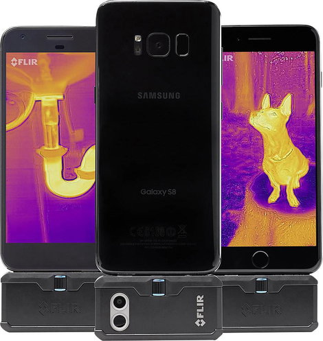 FLIR ONE PRO Android USB C Mobiltelefon hőkamera -20 - +400 °C 160 x 120 Pixel 8.7 Hz 11. kép