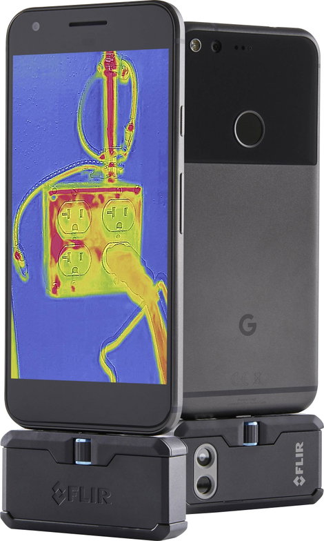 FLIR ONE PRO Android USB C Mobiltelefon hőkamera -20 - +400 °C 160 x 120 Pixel 8.7 Hz 12. kép