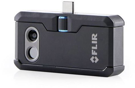 FLIR ONE PRO Android USB C Mobiltelefon hőkamera -20 - +400 °C 160 x 120 Pixel 8.7 Hz 2. kép