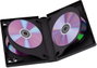Hama DVD tok 00049685 6 CD/DVD/Blu-ray Fekete Polipropilén 3 db 2. bélyegkép