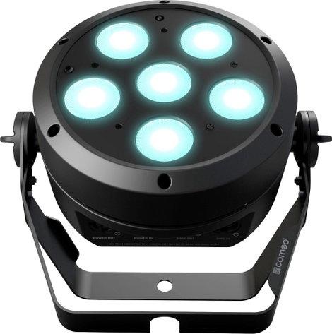 Cameo ROOT PAR 6 LED-es PAR fényszóró LED-ek száma: 6 12 W Fekete 16. kép