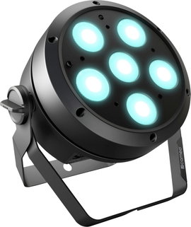Cameo ROOT PAR 6 LED-es PAR fényszóró LED-ek száma: 6 12 W Fekete