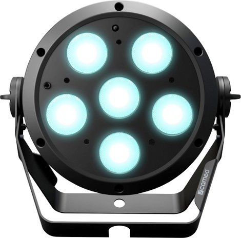 Cameo ROOT PAR 6 LED-es PAR fényszóró LED-ek száma: 6 12 W Fekete 9. kép