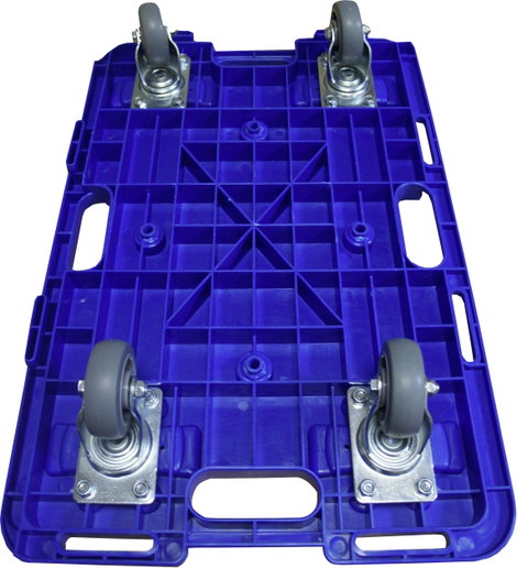 VISO RP 601 Roller Műanyag Terhelés (max.): 150 kg 600 mm x 400 mm x 125 mm Görgők száma 2 2. kép