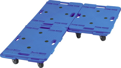 VISO RP 601 Roller Műanyag Terhelés (max.): 150 kg 600 mm x 400 mm x 125 mm Görgők száma 2 7. kép
