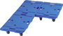 VISO RP 601 Roller Műanyag Terhelés (max.): 150 kg 600 mm x 400 mm x 125 mm Görgők száma 2 7. bélyegkép