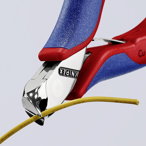 Knipex 64 42 115 Villanyszerelő Homlokcsípőfogó 115 mm 5. kép