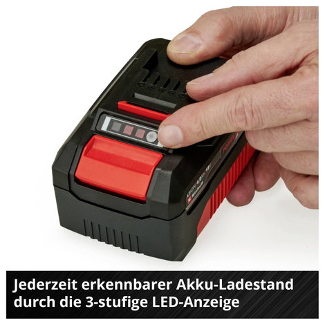 Szerszám akku ikercsomag, 2x 4 Ah Lítiumion, Einhell PXC-Twinpack Power X-Change 4511489 3. kép