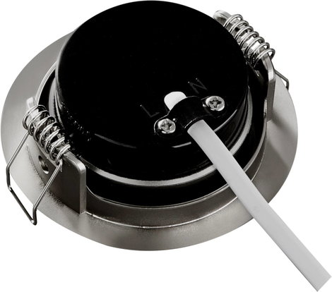 Heitronic 500666 DL7202 LED-es beépíthető lámpa LED Fixen beépített LED-es 5 W Ezüst 2. kép
