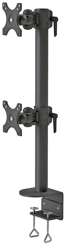 Neomounts FPMA-D960DVBLACKPLUS 2 részes Monitor asztali tartó 43,2 cm (17) - 124,5 cm (49) Csuklóval 2. kép