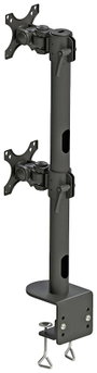 Neomounts FPMA-D960DVBLACKPLUS 2 részes Monitor asztali tartó 43,2 cm (17) - 124,5 cm (49) Csuklóval 3. bélyegkép
