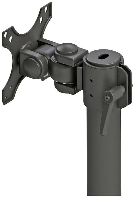 Neomounts FPMA-D960DVBLACKPLUS 2 részes Monitor asztali tartó 43,2 cm (17) - 124,5 cm (49) Csuklóval 4. kép