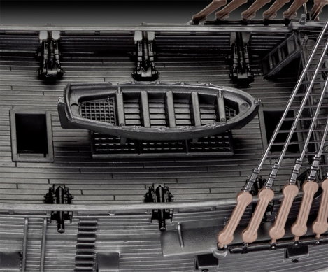 Revell 05499 Black Pearl Hajómodell építőkészlet 1:150 3. kép