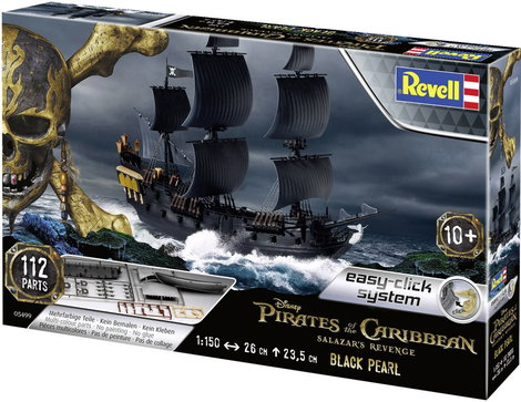 Revell 05499 Black Pearl Hajómodell építőkészlet 1:150 7. kép