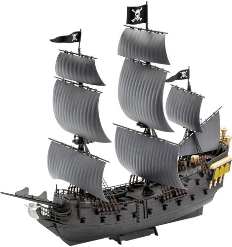 Revell 05499 Black Pearl Hajómodell építőkészlet 1:150 8. kép