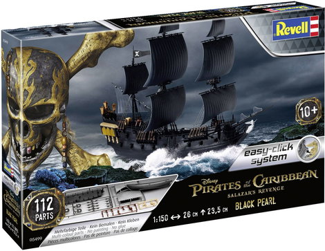 Revell 05499 Black Pearl Hajómodell építőkészlet 1:150 9. kép