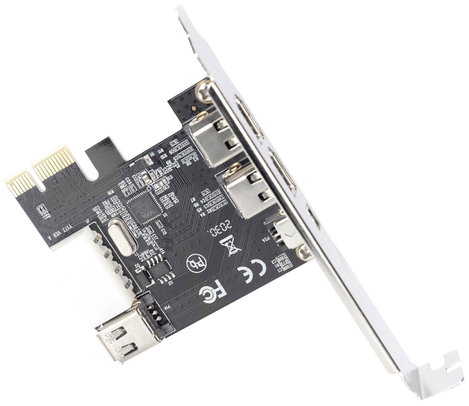 Digitus DIGITUS 3 port FireWire 400 kontroller kártya FireWire 400 PCIe 3. kép